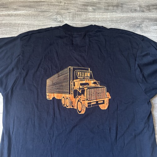 Vintage 80s yellow - yellow, freight